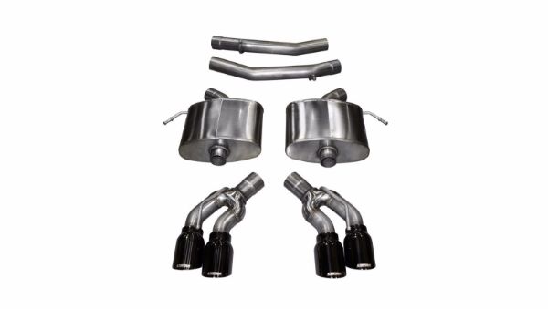 Picture of Corsa Exhaust Axle-Back For 2016-2017 Cadillac CTS V Sedan 6.2L V8