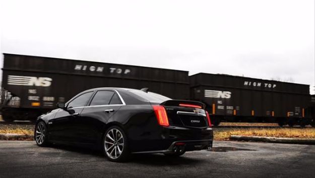 Picture of Corsa Exhaust Axle-Back For 2016-2017 Cadillac CTS V Sedan 6.2L V8