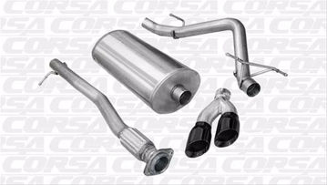 Show details for Corsa Exhaust Cat-Back For 2010-2010 GMC Sierra Denali 1500 Extended Cab/Standard Bed 6.2L V8 Picture of Corsa Exhaust Cat-Back For 2010-2010 GMC Sierra Denali 1500 Extended Cab/Standard Bed 6.2L V8