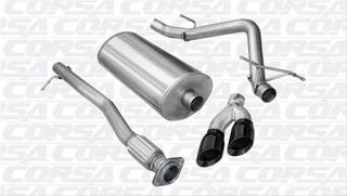 Picture of Corsa Exhaust Cat-Back For 2011-2013 GMC Sierra Denali 1500 Extended Cab/Standard Bed 6.2L V8
