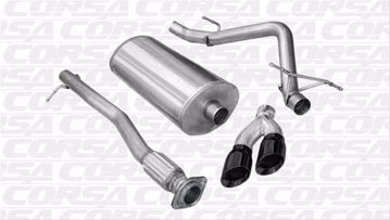 Show details for Corsa Exhaust Cat-Back For 2011-2013 GMC Sierra Denali 1500 Extended Cab/Standard Bed 6.2L V8 Picture of Corsa Exhaust Cat-Back For 2011-2013 GMC Sierra Denali 1500 Extended Cab/Standard Bed 6.2L V8