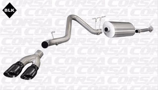 Picture of Corsa Exhaust Cat-Back For 2011-2013 GMC Sierra 2500 Extended Cab/Standard Bed 6.0L V8