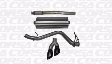Show details for Corsa Exhaust Cat-Back For 2014-2018 GMC Sierra 1500 Crew Cab/Short Bed 5.3L V8 Picture of Corsa Exhaust Cat-Back For 2014-2018 GMC Sierra 1500 Crew Cab/Short Bed 5.3L V8