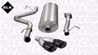 Picture of Corsa Exhaust Cat-Back For 2007-2010 GMC Sierra 2500 Extended Cab/Standard Bed 6.0L V8