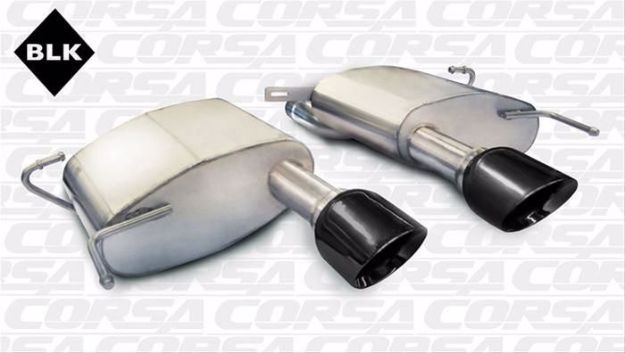 Picture of Corsa Exhaust Axle-Back For 2011-2015 Cadillac CTS V Coupe 6.2L V8