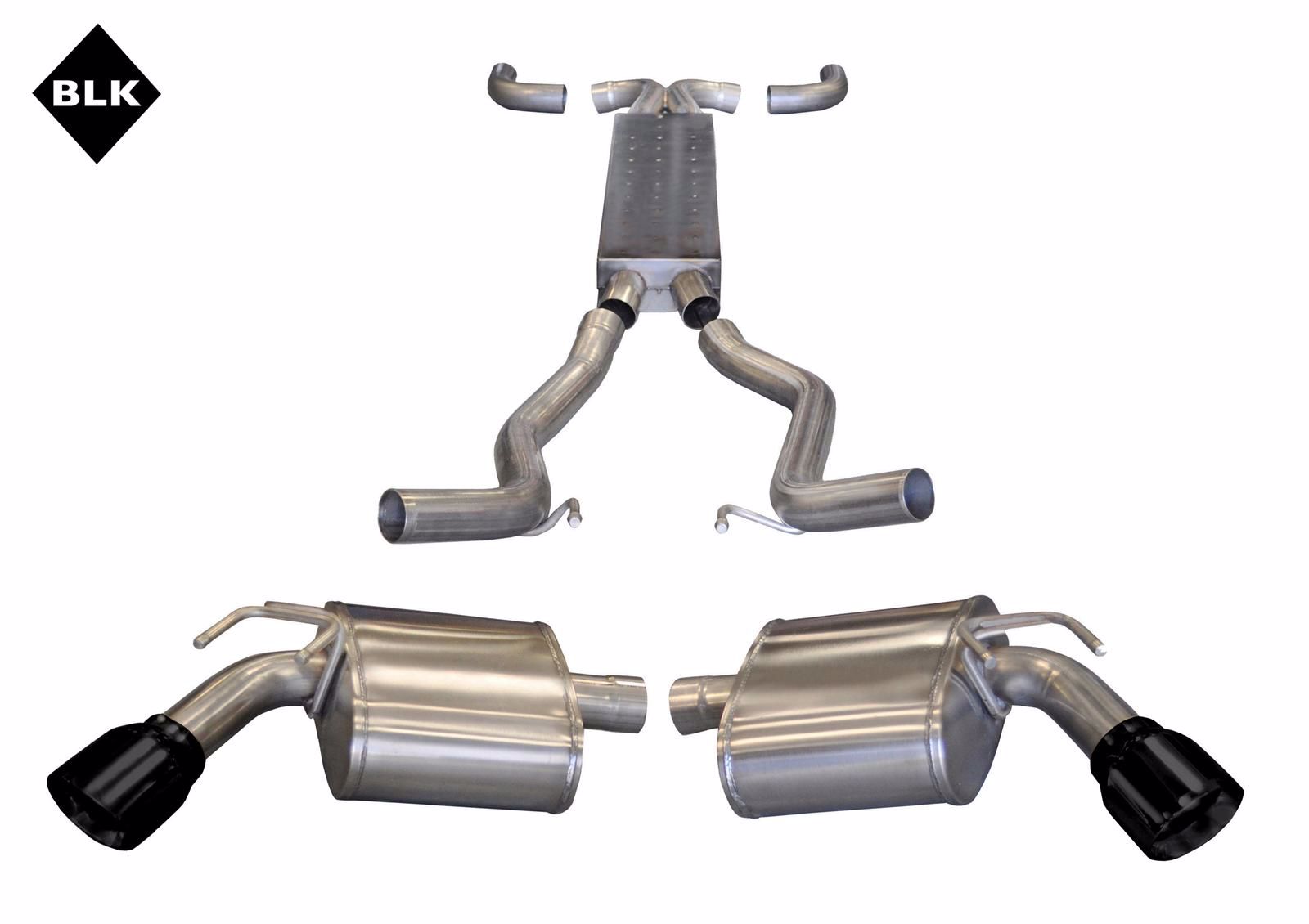 Corsa Exhaust Cat-Back + X-Pipe For 2011-2013 Chevrolet Camaro SS