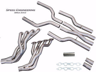 Picture of Speed Engineering 2" Longtube Headers & X-Pipe Kit for 2016-19 Cadillac CTS-V