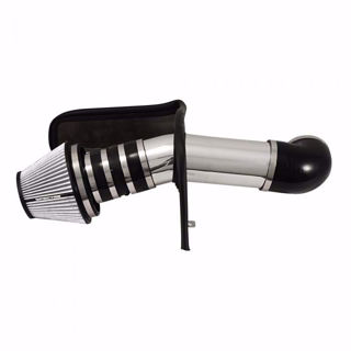 Picture of 06-07 Chevy Trailblazer V8-6.0L F/I Air Intake Kit - Polished w/White Filter (DISCONTINUED)
