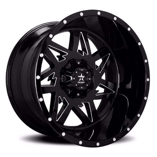 Picture of RBP 71R Avenger - Black with Machined Grooves