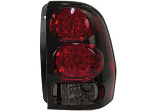 Picture of Anzo Red Smoked Taillights for Trailblazer 02-09