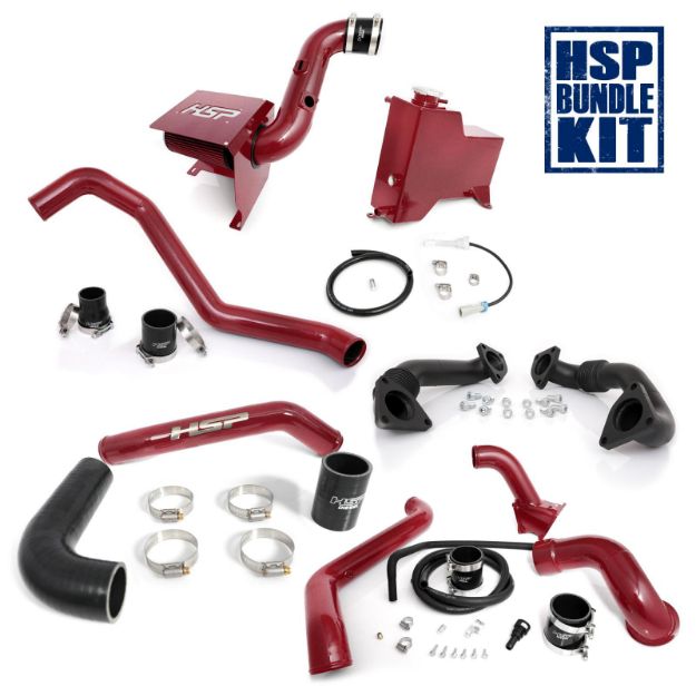 Picture of 2015-2016 Chevrolet / GMC Deluxe Max Air Flow Bundle Candy Red HSP Diesel