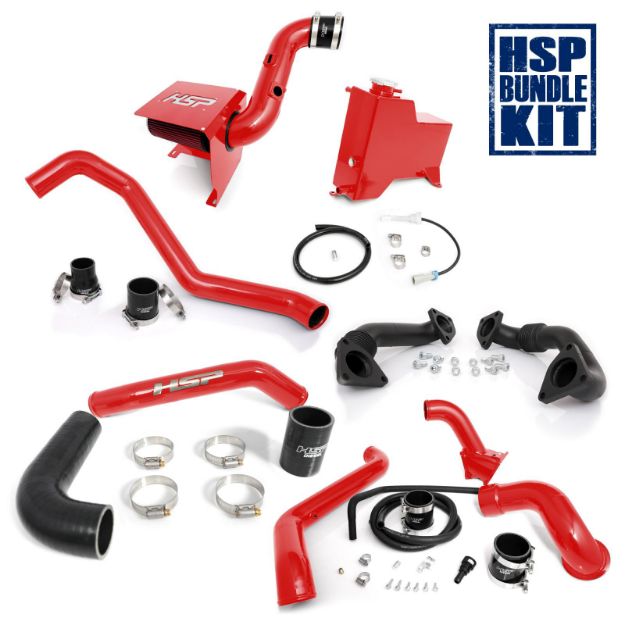 Picture of 2015-2016 Chevrolet / GMC Deluxe Max Air Flow Bundle Blood Red HSP Diesel