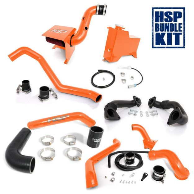 Picture of 2013-2014 Chevrolet / GMC Deluxe Max Air Flow Bundle Orange HSP Diesel