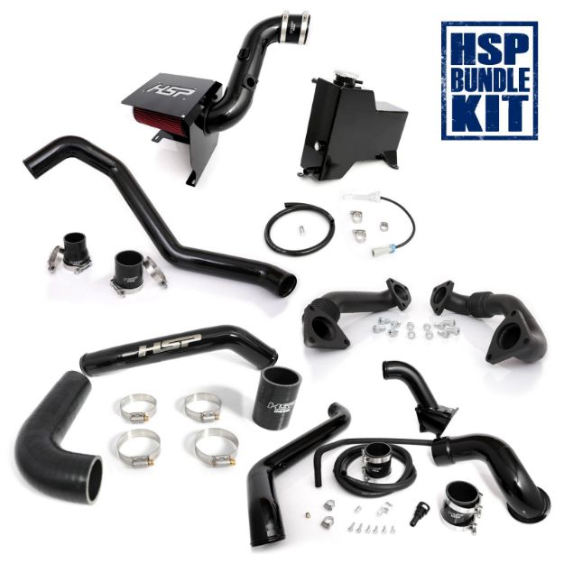 Picture of 2013-2014 Chevrolet / GMC Deluxe Max Air Flow Bundle Gloss Black HSP Diesel