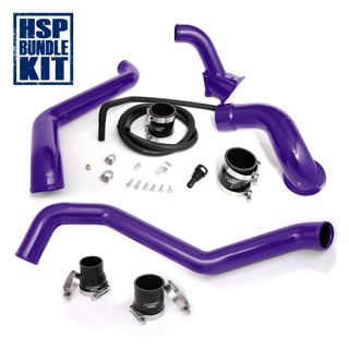 Picture of 2011-2016 Chevrolet / GMC Intercooler Charge Pipe Bundle Candy Purple HSP Diesel