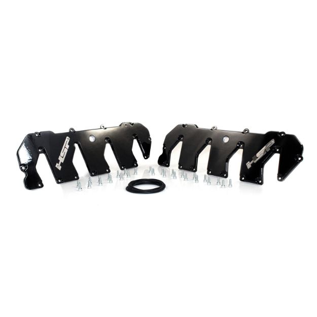 Picture of 2011-2016 Chevrolet / GMC Billet Valve Covers Gloss Black HSP Diesel