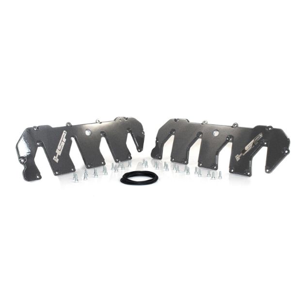 Picture of 2011-2016 Chevrolet / GMC Billet Valve Covers Dark Grey HSP Diesel