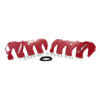Picture of 2011-2016 Chevrolet / GMC Billet Valve Covers Candy Red HSP Diesel