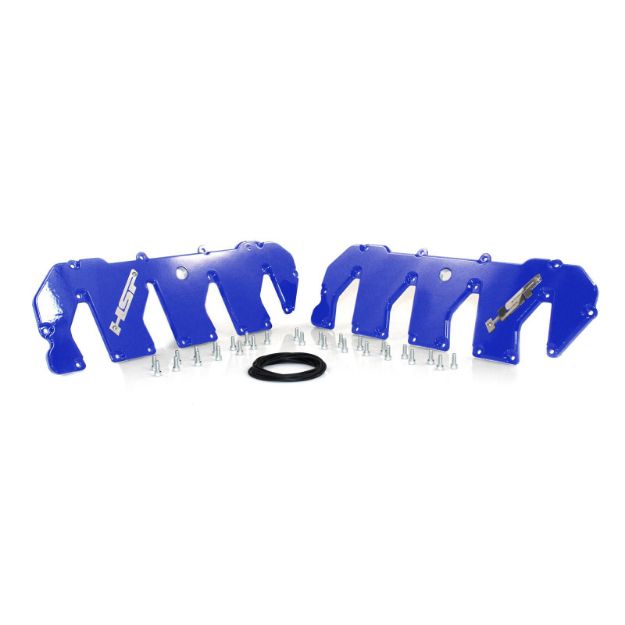 Picture of 2011-2016 Chevrolet / GMC Billet Valve Covers Candy Blue HSP Diesel