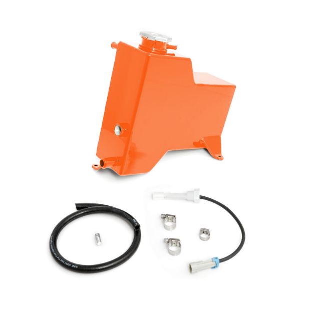 Picture of 2015-2016 Chevrolet / GMC Factory Replacement Coolant Tank Orange HSP Diesel