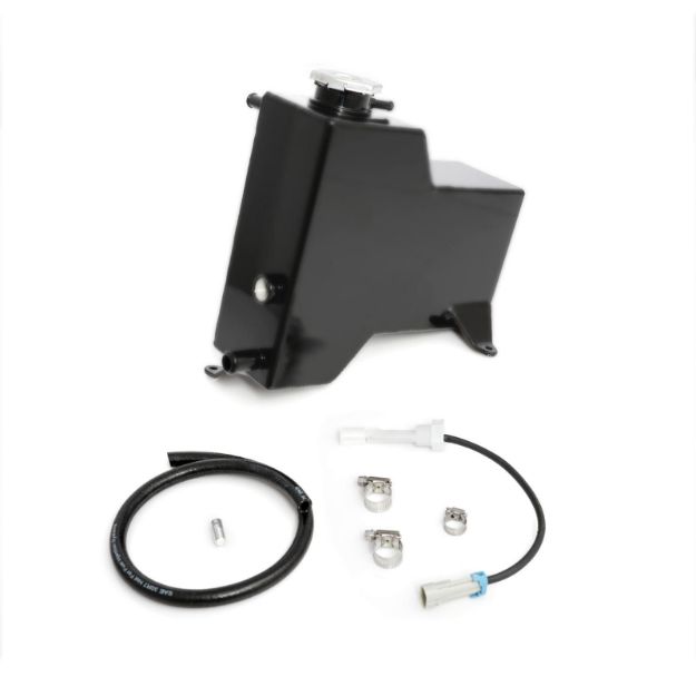 Picture of 2011-2014 Chevrolet / GMC Factory Replacement Coolant Tank Satin Black HSP Diesel