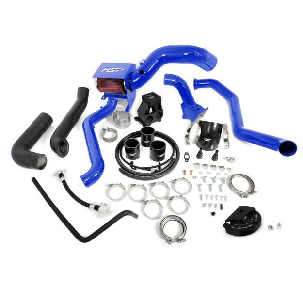 Picture of 2013-2016 Chevrolet / GMC S400 Single Install Kit No Turbo Candy Blue HSP Diesel