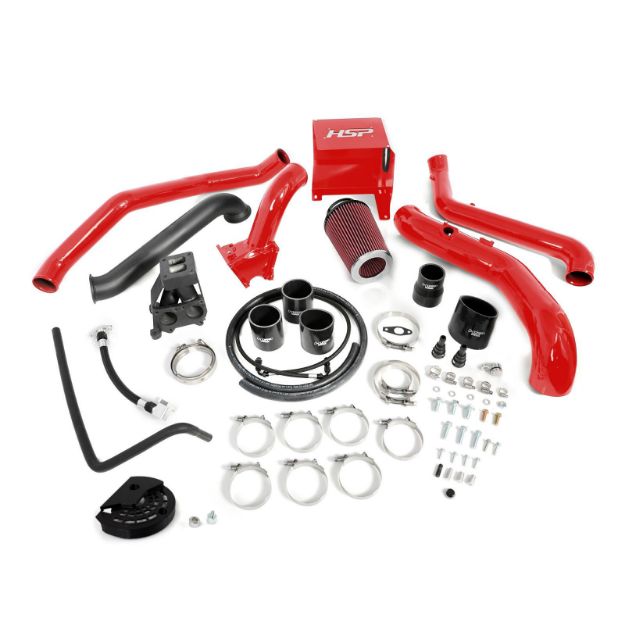 Picture of 2013-2016 Chevrolet / GMC S300 Single Install Kit No Turbo Blood Red HSP Diesel