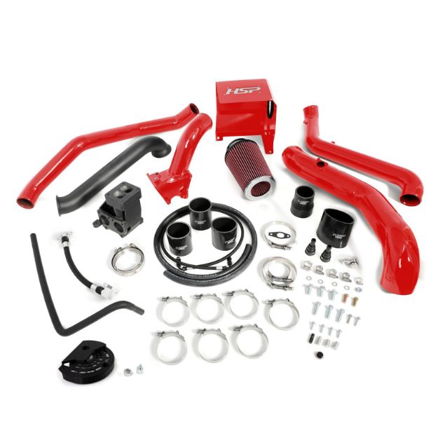 Picture of 2011-2012 Chevrolet / GMC S300 Single Install Kit No Turbo Blood Red HSP Diesel