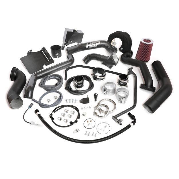 Picture of 2013-2016 Chevrolet / GMC Over Stock Twin Kit No Turbo Factory Battery Location Raw HSP Diesel