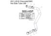 Picture of 2011-2016 Chevrolet / GMC Hot Side Tube Blood Red HSP Diesel