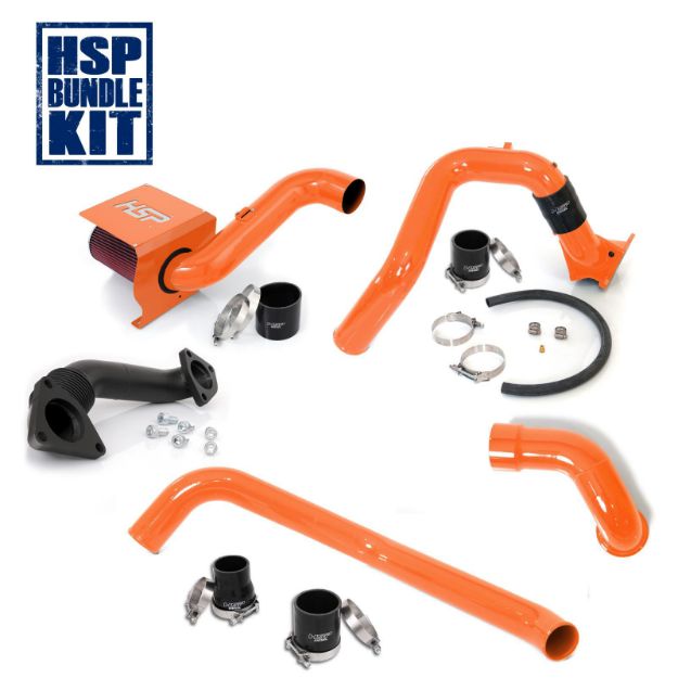 Picture of 2007.5-2010 Chevrolet / GMC Max Air Flow Bundle Orange HSP Diesel