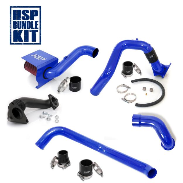Picture of 2007.5-2010 Chevrolet / GMC Max Air Flow Bundle Candy Blue HSP Diesel