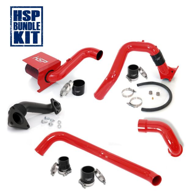 Picture of 2007.5-2010 Chevrolet / GMC Max Air Flow Bundle Blood Red HSP Diesel