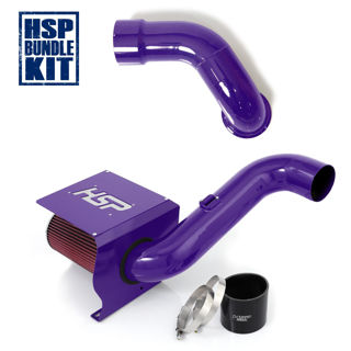 Picture of 2007.5-2010 Chevrolet / GMC Cold Air Intake Bundle Candy Purple HSP Diesel