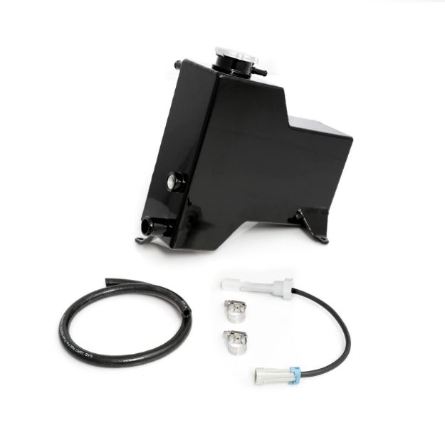 Picture of 2007.5-2010 Chevrolet / GMC Factory Replacement Coolant Tank Gloss Black HSP Diesel