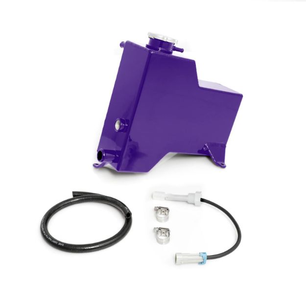 Picture of 2007.5-2010 Chevrolet / GMC Factory Replacement Coolant Tank Candy Purple HSP Diesel