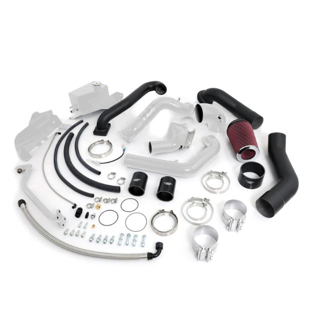 Picture of 2007.5-2010 Chevrolet / GMC Over Stock Twin Kit No Turbo Factory Battery Location White HSP Diesel