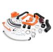 Picture of 2007.5-2010 Chevrolet / GMC Over Stock Twin Kit No Turbo Corner Location Orange HSP Diesel