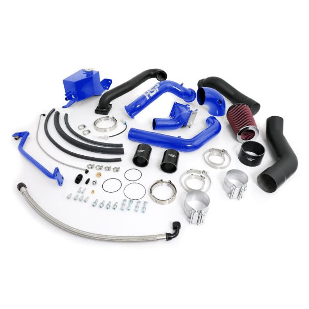 Picture of 2007.5-2010 Chevrolet / GMC Over Stock Twin Kit No Turbo Corner Location Candy Blue HSP Diesel