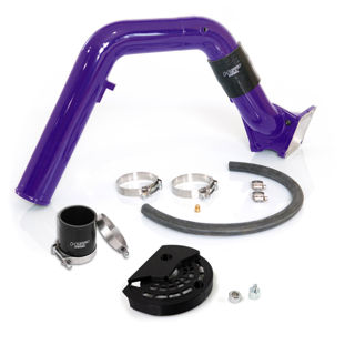 Picture of 2007.5-2010 Chevrolet / GMC Max Flow Bridge and Cold Side Tube Over Alt Candy Purple HSP Diesel