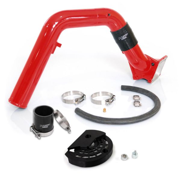 Picture of 2007.5-2010 Chevrolet / GMC Max Flow Bridge and Cold Side Tube Over Alt Blood Red HSP Diesel