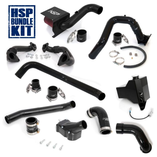 Picture of 2006-2007 Chevrolet / GMC Deluxe Max Air Flow Bundle Satin Black HSP Diesel