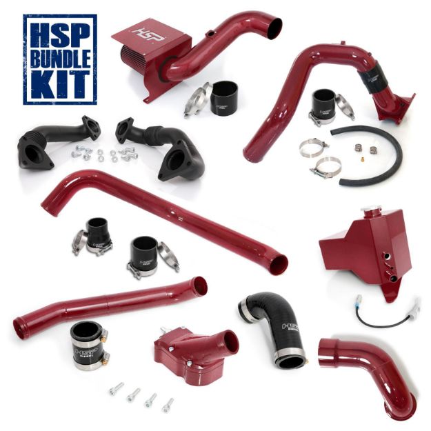 Picture of 2006-2007 Chevrolet / GMC Deluxe Max Air Flow Bundle Candy Red HSP Diesel