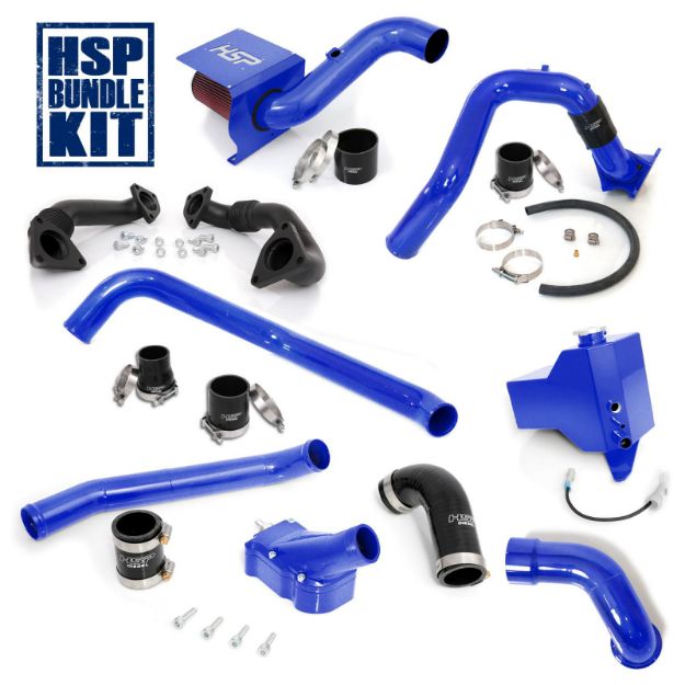 Picture of 2006-2007 Chevrolet / GMC Deluxe Max Air Flow Bundle Candy Blue HSP Diesel