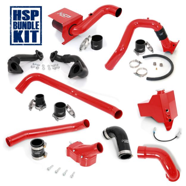 Picture of 2006-2007 Chevrolet / GMC Deluxe Max Air Flow Bundle Blood Red HSP Diesel