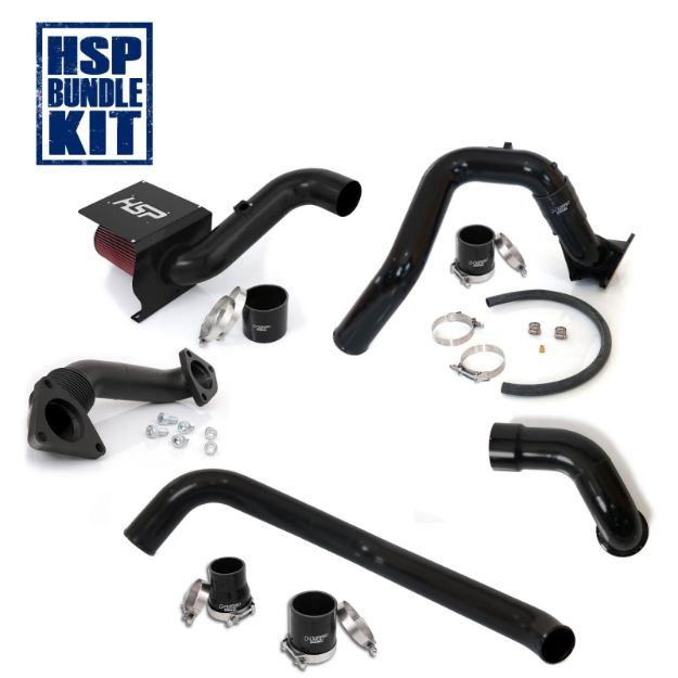 Picture of 2006-2007 Chevrolet / GMC Max Air Flow Bundle Satin Black HSP Diesel