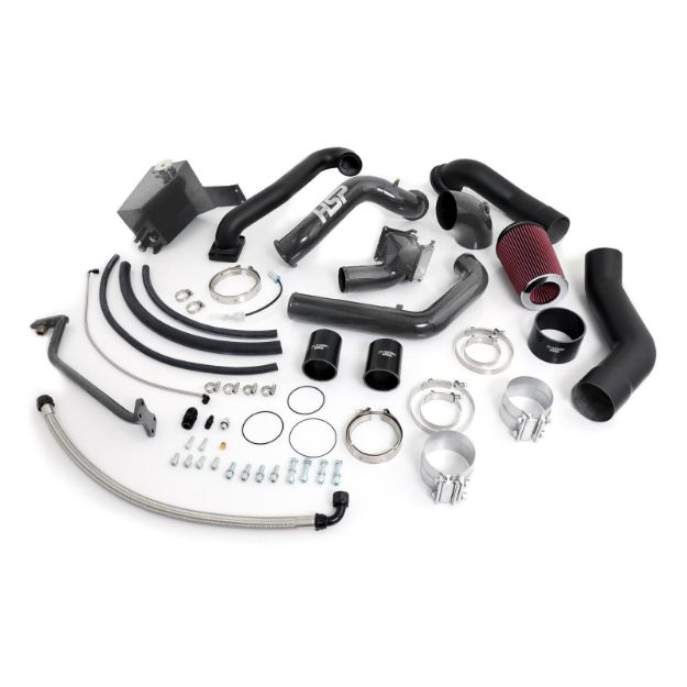 Picture of 2006-2007 Chevrolet / GMC Over Stock Twin Kit No Turbo Corner Location Dark Grey HSP Diesel