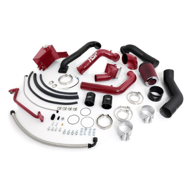 Picture of 2006-2007 Chevrolet / GMC Over Stock Twin Kit No Turbo Corner Location Candy Red HSP Diesel