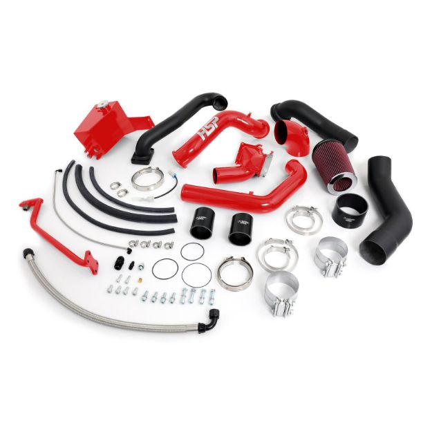 Picture of 2006-2007 Chevrolet / GMC Over Stock Twin Kit No Turbo Corner Location Blood Red HSP Diesel