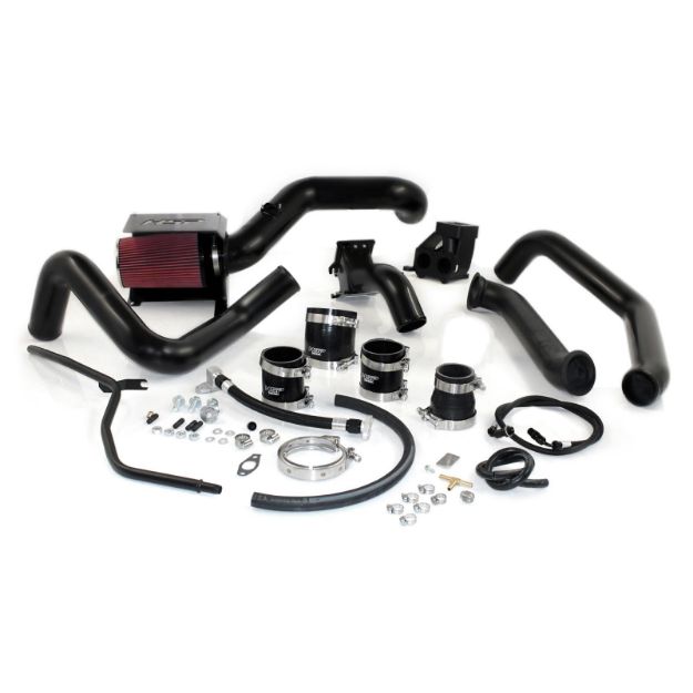 Picture of 2001-2004 Chevrolet / GMC S300 Single Install Kit No Turbo Satin Black HSP Diesel